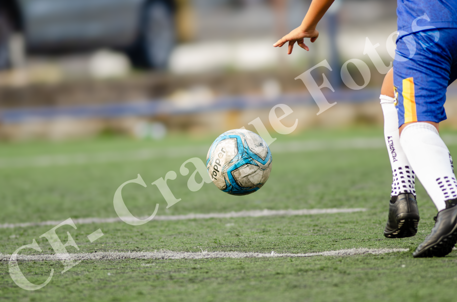 A bola no campo